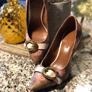 COPY - Coach Floral Pumps